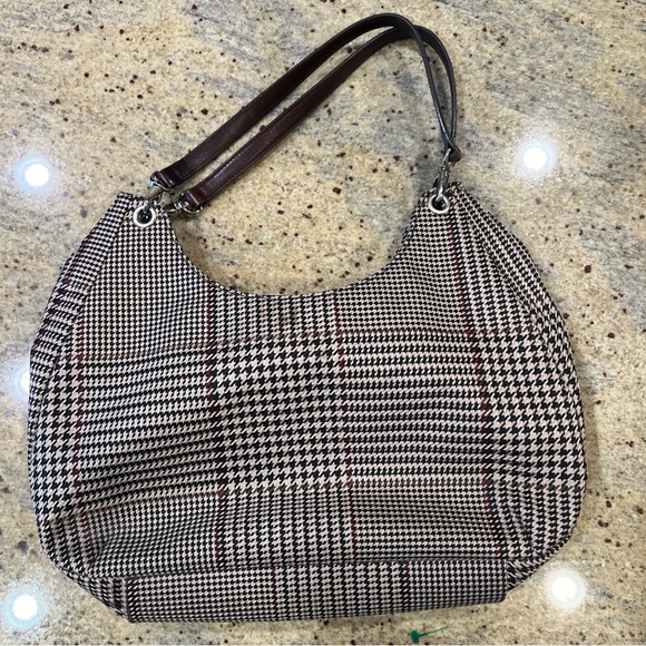 Ralph Lauren Brown and Tan Double Strap Shoulder Bag - Picture 2 of 10